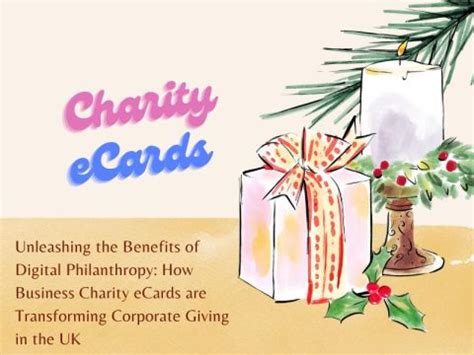 Corporate Charity eCards .